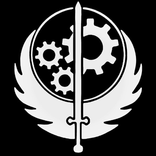 Fallout Brotherhood Of Steel Decal Sticker