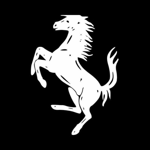 Ferrari Logo Horse Vinyl Decal Sticker