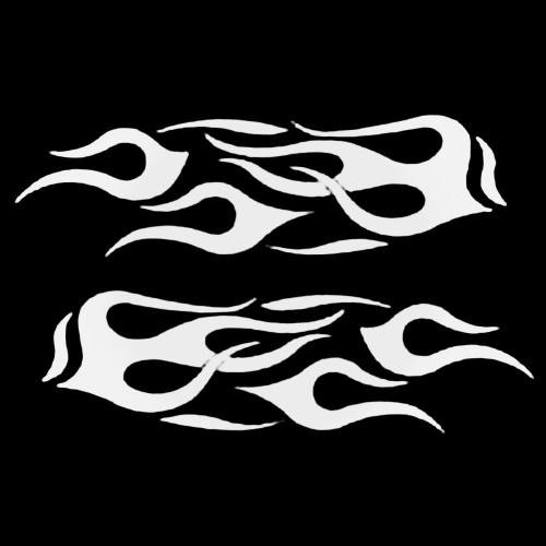 Flames Style 4 Decal Sticker