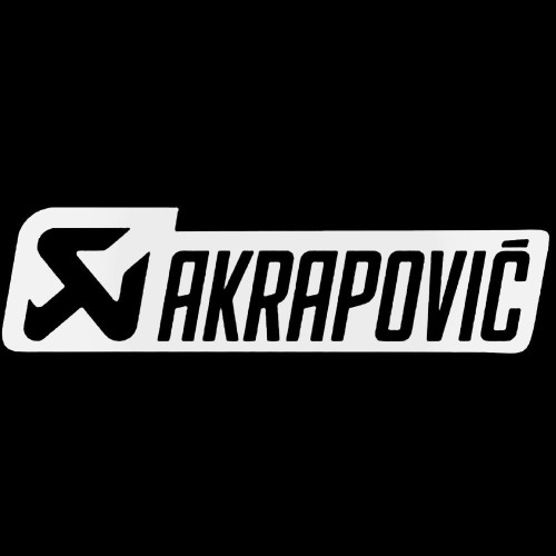 Akrapovic 2 Decal Sticker 1