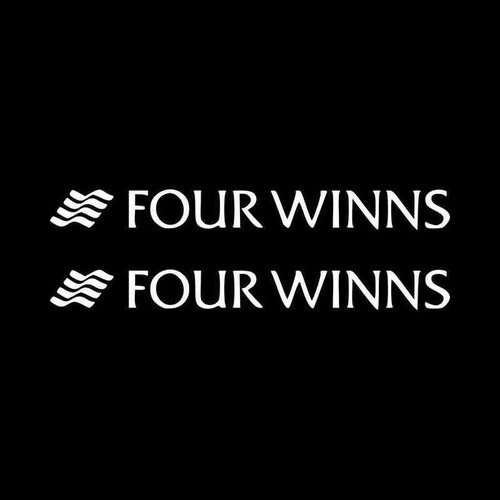 Four Winns Boat Logo Vinyl Decal Sticker