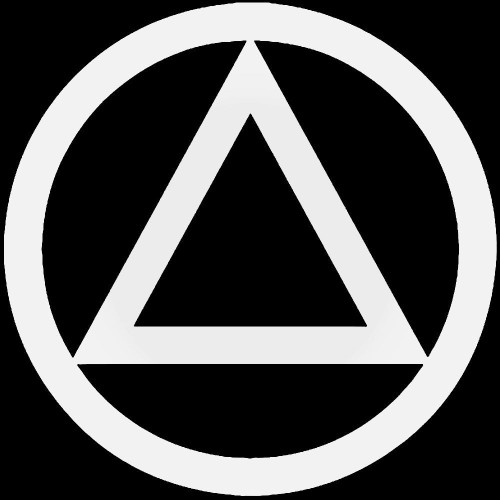 Alcohol Anonymous Sign Sticker