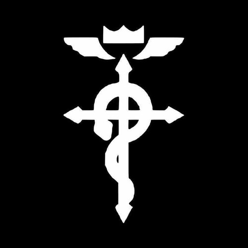 Fullmetal Alchemist Flamel Logo Vinyl Decal Sticker