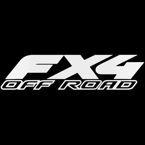 Fx4 Off Road Logo Vector Aftermarket Decal Sticker