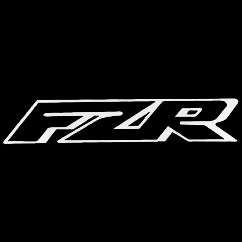 Fzr Style 2 Outline Decal Sticker