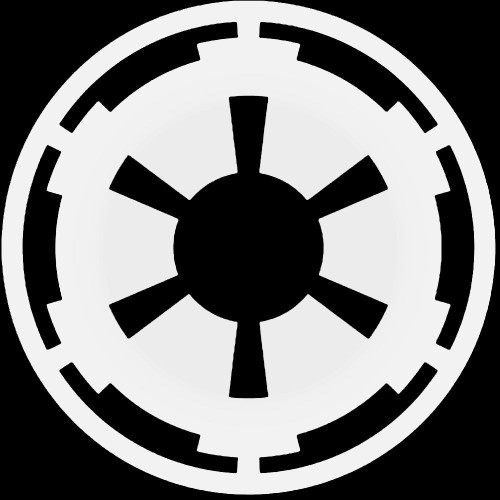 Galactic Empire Symbol Decal Sticker