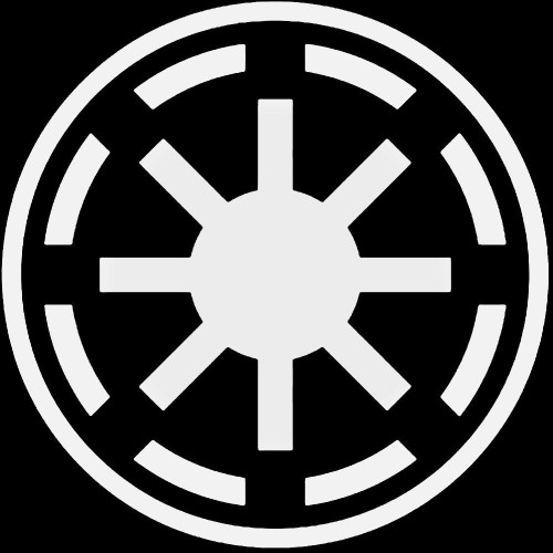 Galactic Republic Emblem Decal Sticker