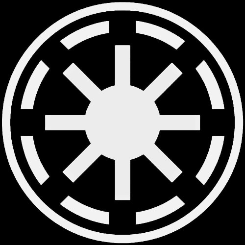 Galactic Republic Emblem Sticker