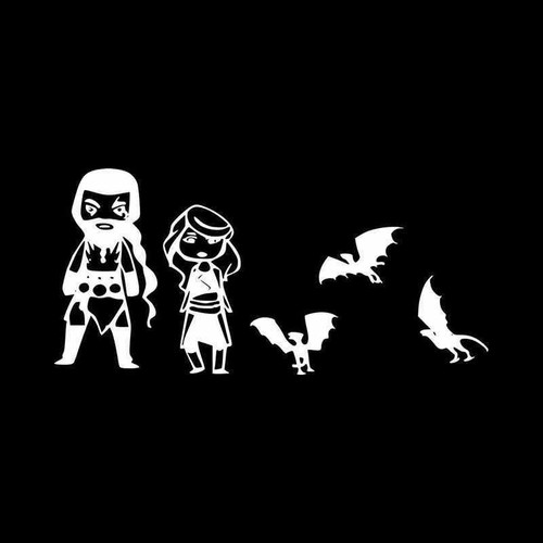 Game Of Thrones Stick Figure Set Set Vinyl Decal Sticker