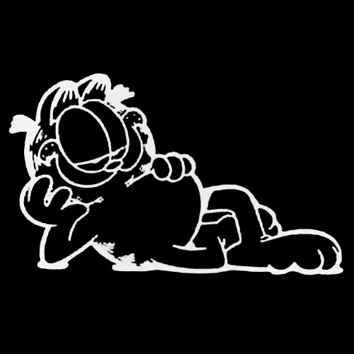 Garfield Style 4 Decal Sticker