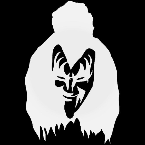 Gene Simmons Kiss 940 Decal