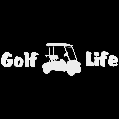 Golf Life T Sticker