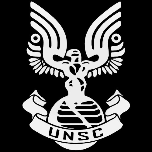 Halo Unsc Logo Decal Sticker