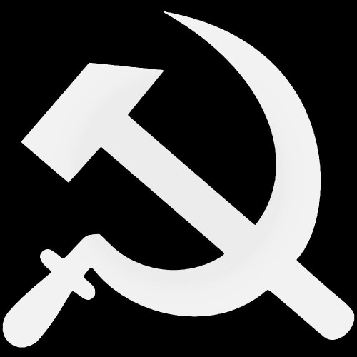 Hammer Sickle Communist Symbol Sticker