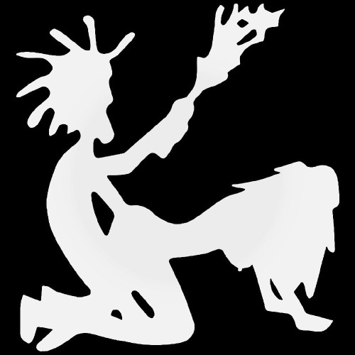 Hatchet Man Girl Sex Vinyl Decal Sticker