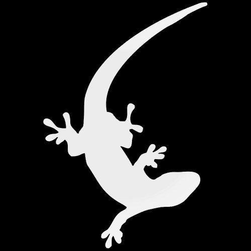 Hawaiian Hawaii Gecko Style 2 Decal