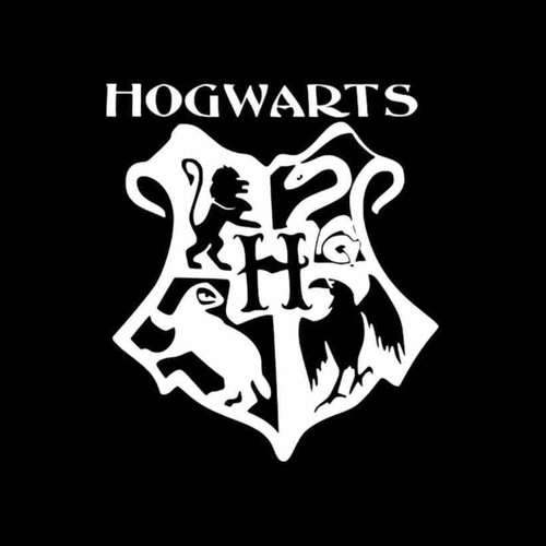 Hogwarts Coat Of Arm Harry Potter Decal Sticker