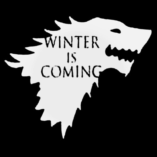 House Stark Sigil Winter Is Coming Decal Sticker