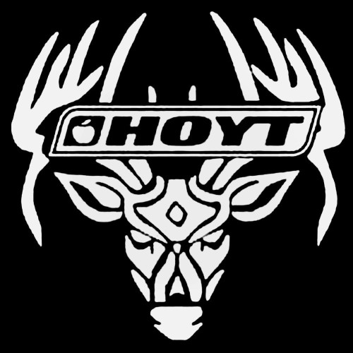 Hoyt Buck Antlers Skull Style 2 Decal Sticker