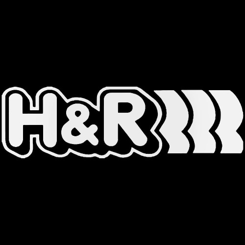 H R Vinyl Decal Sticker