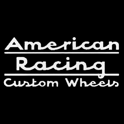 American Racing Wheels Decal Sticker