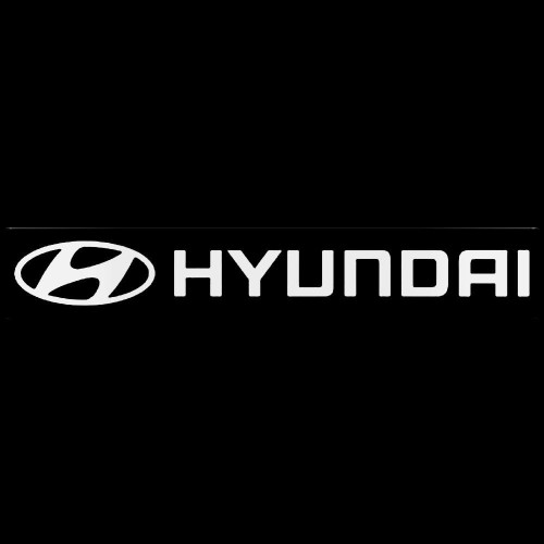 Hyundai Windshield Banner Style 1 Decal