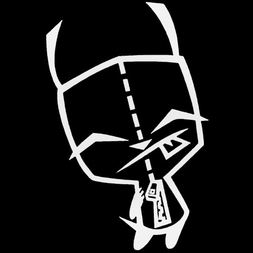 Invader Zim Happy Gir Decal Sticker