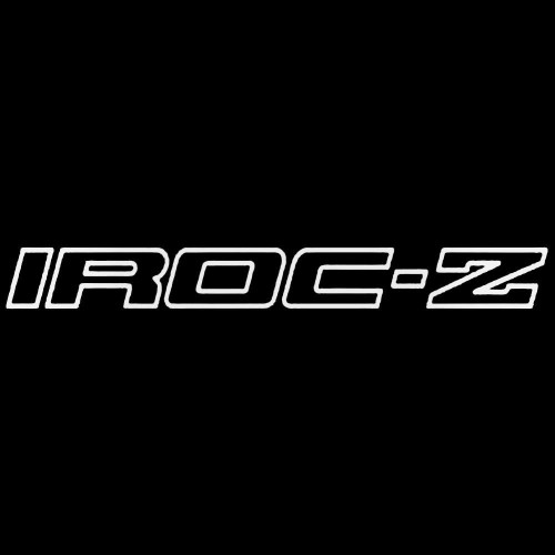 Iroc Z Graphic Decal Sticker