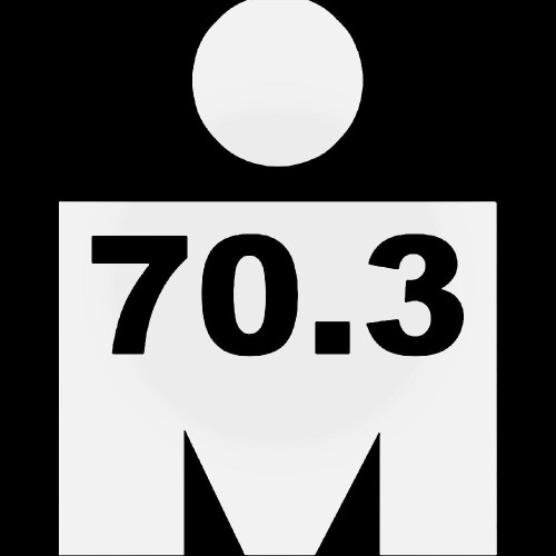 Ironman 70.3 Miles Vinyl Decal Sticker