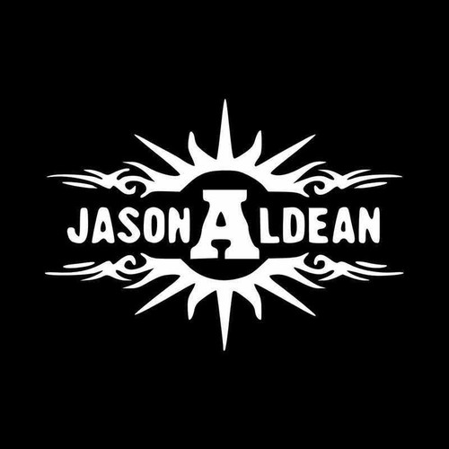 Jason Aldean Band Logo Vinyl Decal Sticker