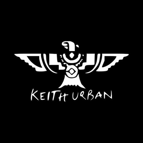 Keith Urban Phoenix D Band Logo Vinyl Decal Sticker