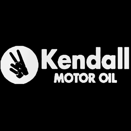 Kendall Motor Oil Vinyl Decal