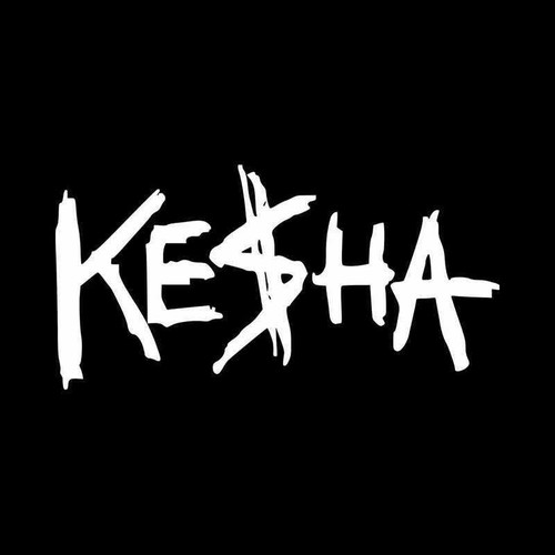 Kesha Logo Vinyl Decal Sticker