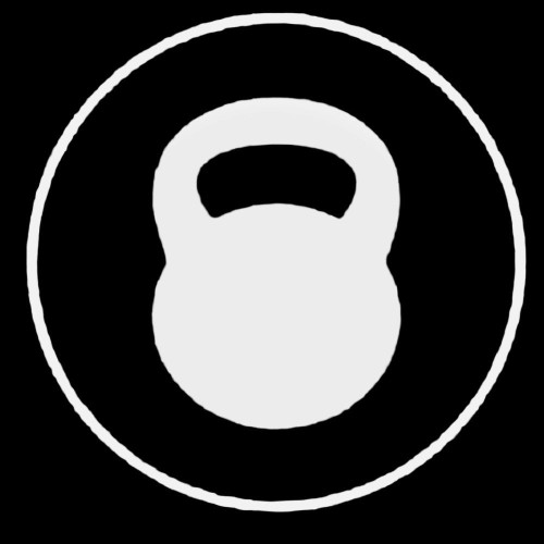 Kettlebell In Circle Crossfit Variation Decal Sticker