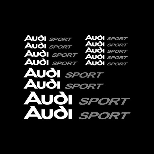 Kit 13 Audi Sport Vinyl Decal Sticker