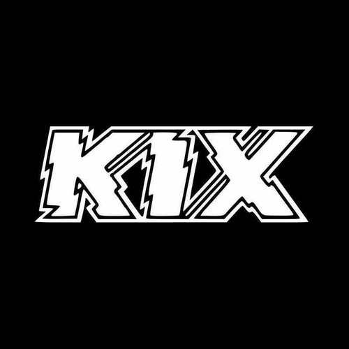 Kix Rock Band Logo Vinyl Decal Sticker