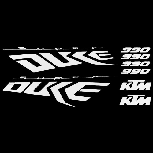 Ktm 990 Super Duke Kit Decal Sticker