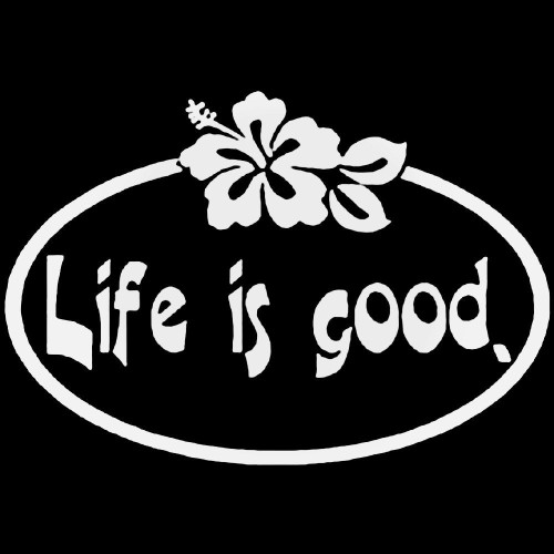 Life Is Good 44 Decal Sticker