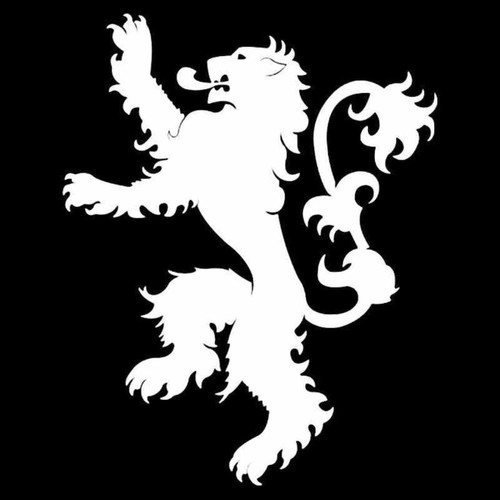 Lion Crest 1 Vinyl Decal Sticker