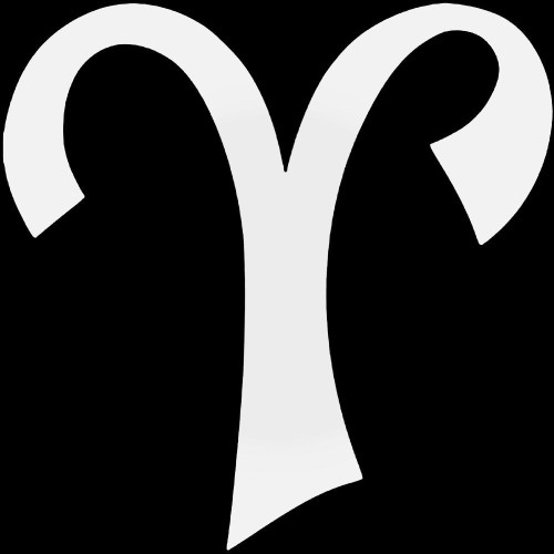 Aries Horoscope Decal