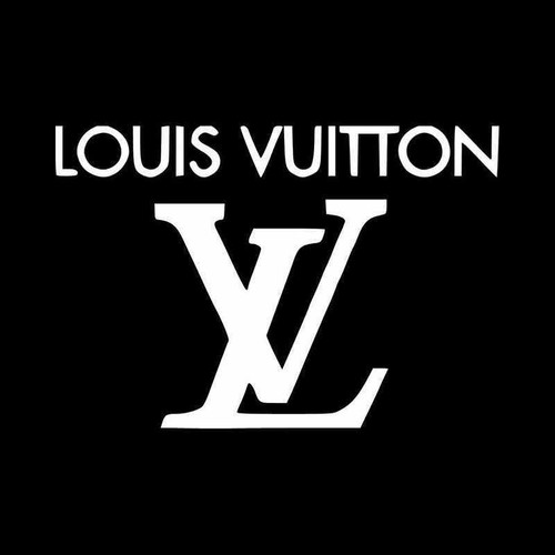 Louis Vuitton Sq Vinyl Decal Sticker