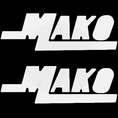 Mako 2 Color Boat Kit Decal Sticker