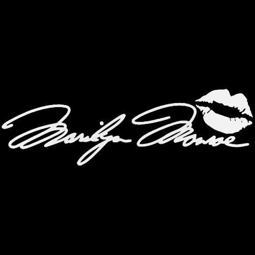 Marilyn Monroe Signature 1 Vinyl Decal Sticker