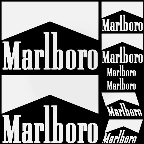 Marlboro Graphic Kit Decal Sticker