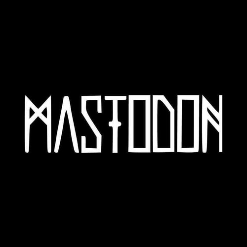 Mastodon Band Logo Vinyl Decal Sticker