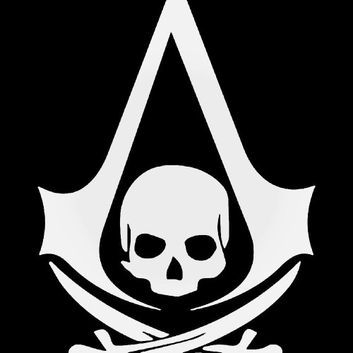 Assassins Creed Pirate Gaming Sticker