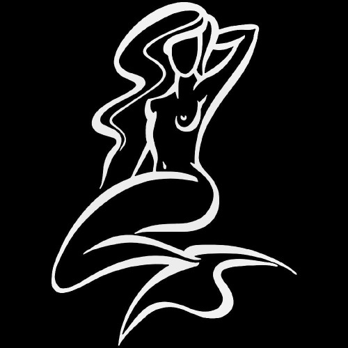 Mermaid 034 Decal
