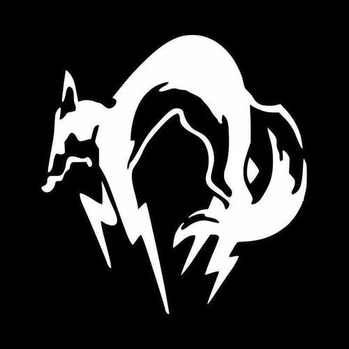 Metal Gear Solid Fox Mgs Vinyl Decal Sticker