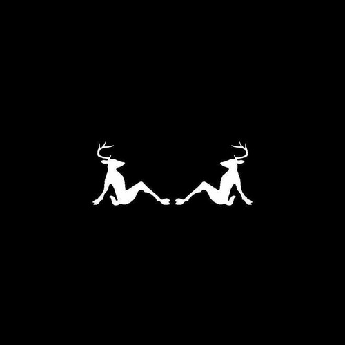 Mudflap Deer Girls Vinyl Decal Sticker