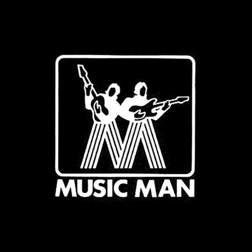 Music Man Vinyl Decal Sticker